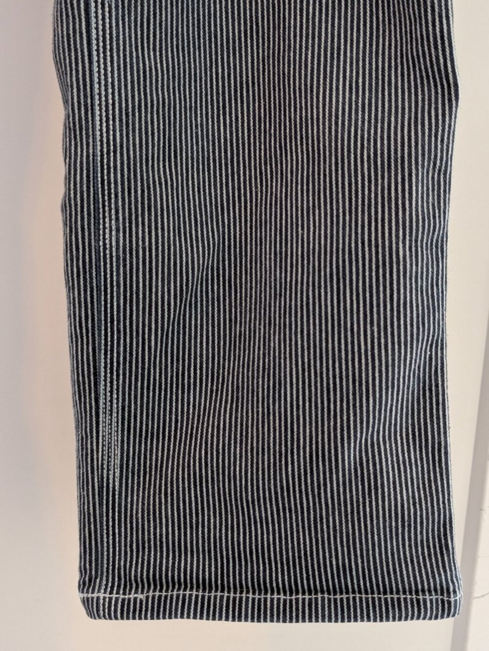 Dickies Hickory Stripe Women's Workwear Relaxed Pants Size 12R - Picture 9 of 16